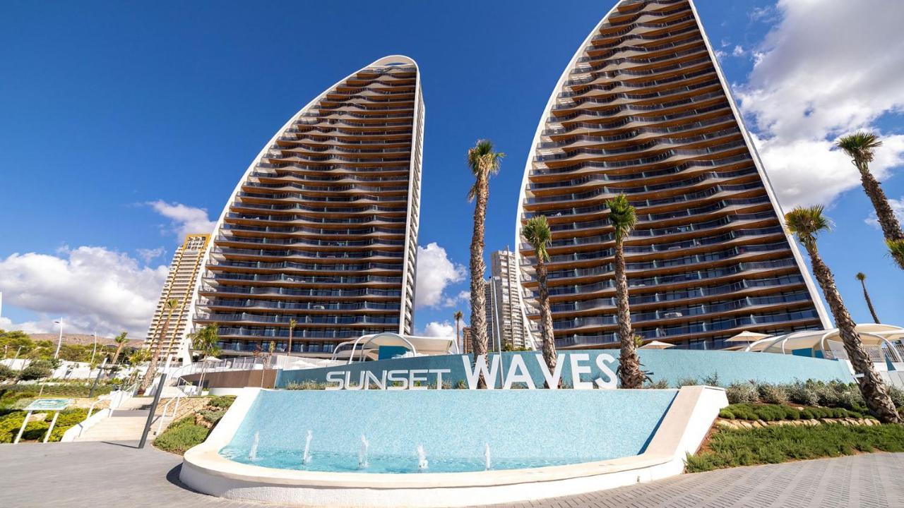 Apartament Sunset Waves Benidorm Sea View Zewnętrze zdjęcie