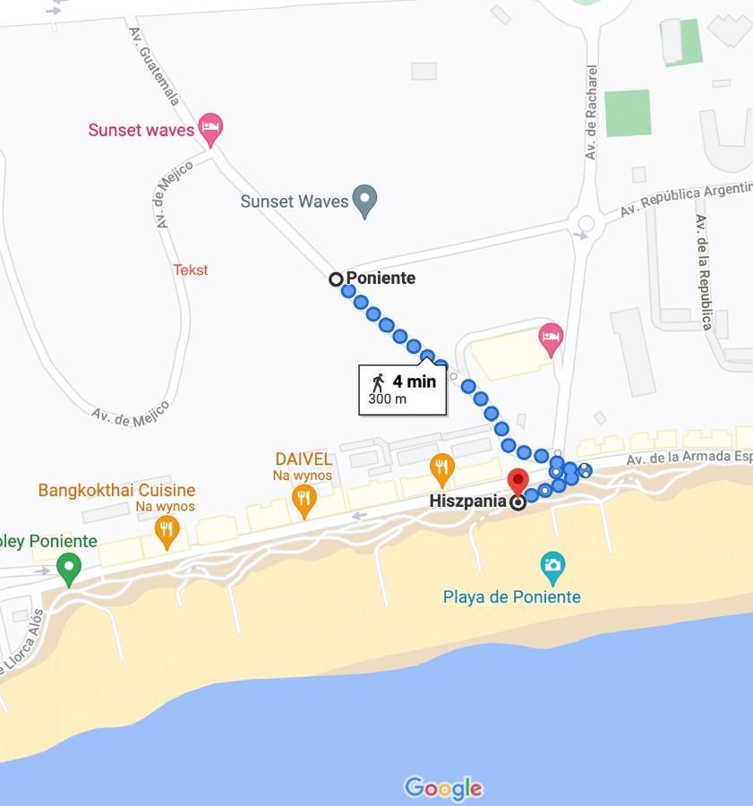 Apartament Sunset Waves Benidorm Sea View Zewnętrze zdjęcie